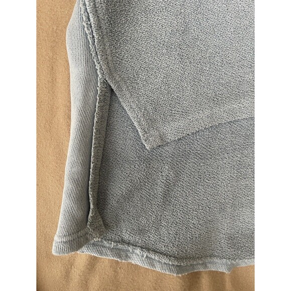 Free People WE THE FREE Blue Terry Cloth Drop Tail Muscle Tank, Medium NWOT - Picture 6 of 11